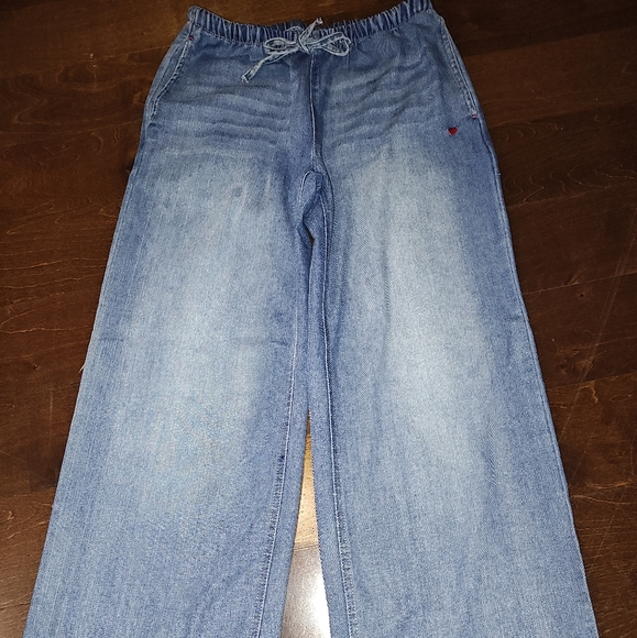 Casual Blue Denim Pants - Picture 1 of 7
